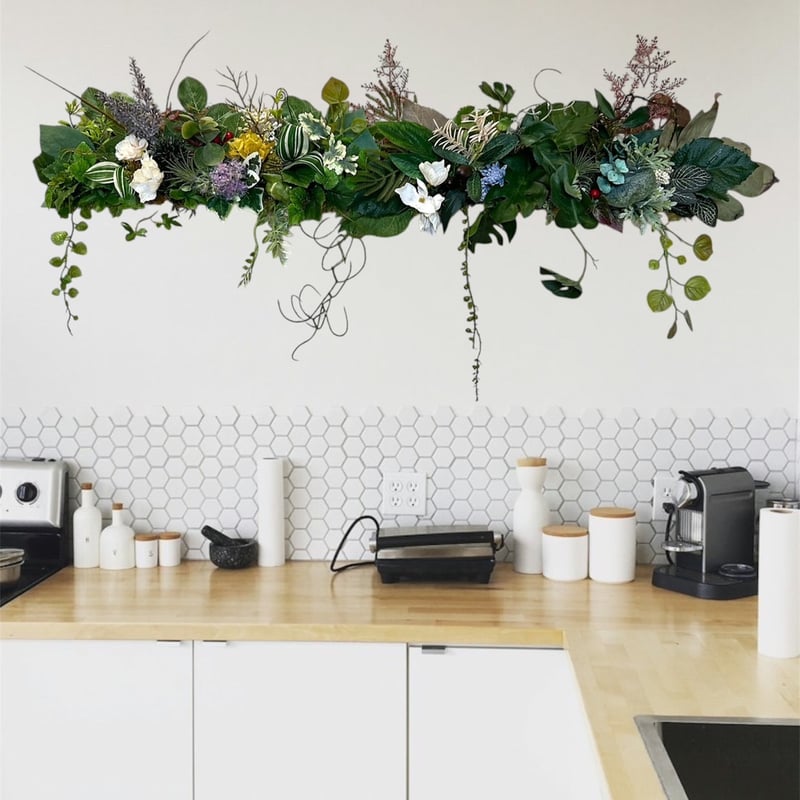 光触媒 人工観葉植物 ウォールグリーン フェイクグリーン 壁掛け30477