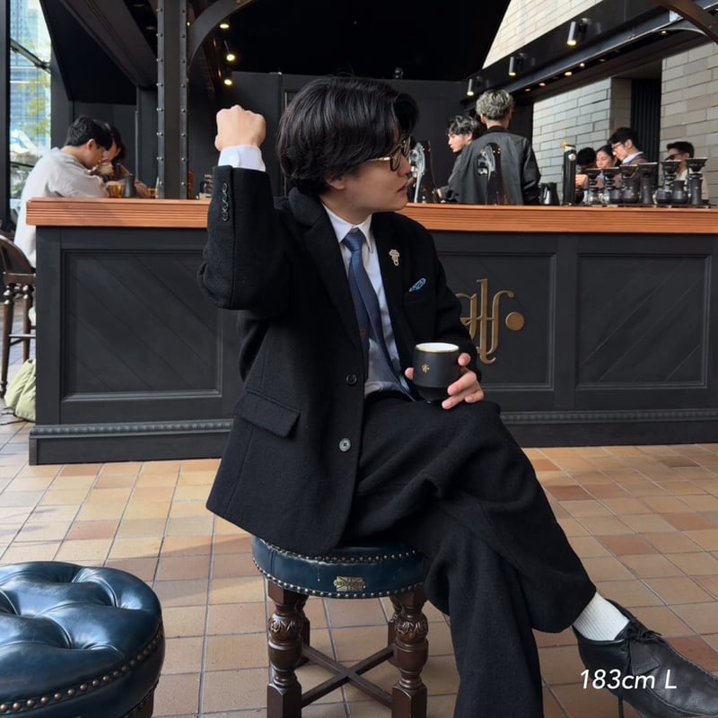 wool tailored jacket | kaoyorinakami