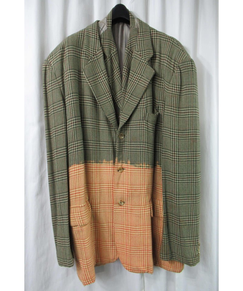 激レア AD1993 COMME des GARCONS HOMME PLUS 脱色 グレンチ