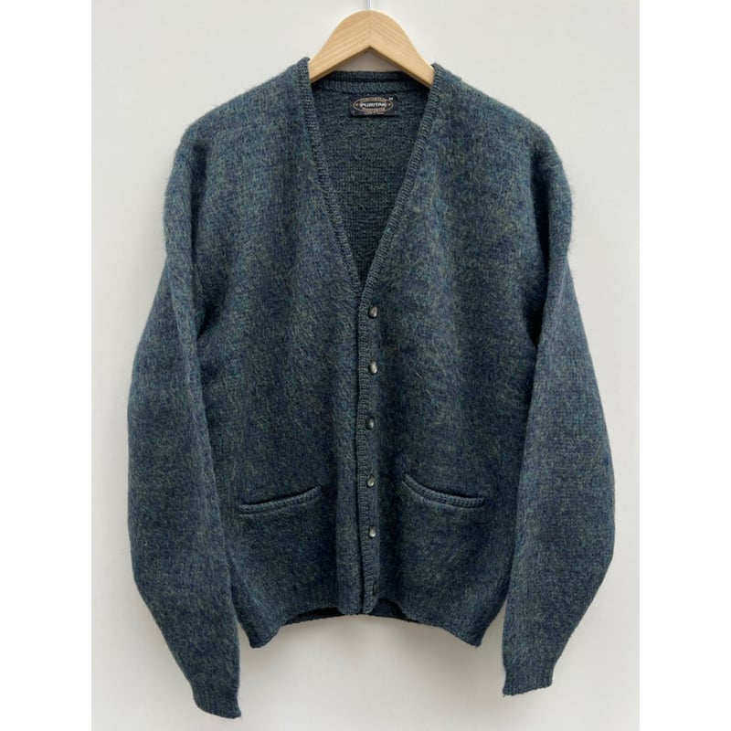 60s PURITAN MOHAIR CARDIGAN MADE IN USA 🇺🇸 Size