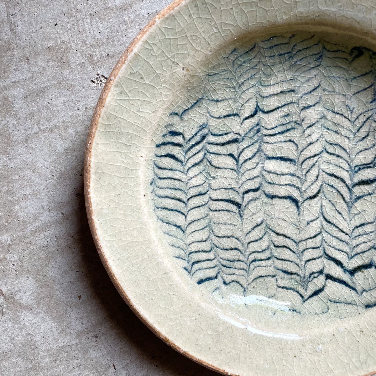 掛谷康樹 練上手 5寸皿 | Linné