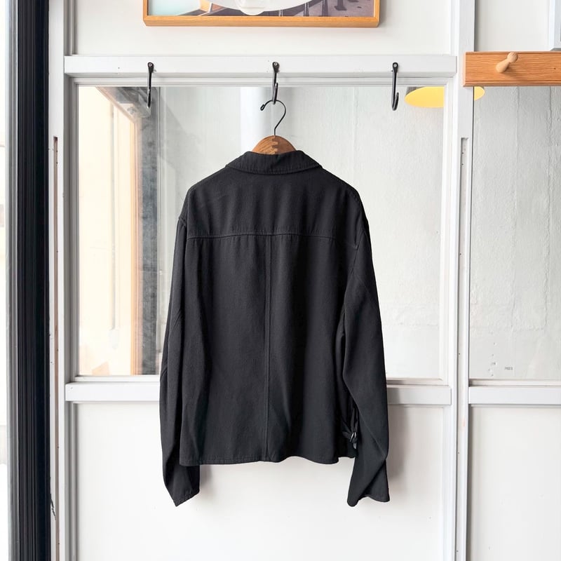 COMOLI シルクネップ ジップショートジャケット | Less Higashikawa