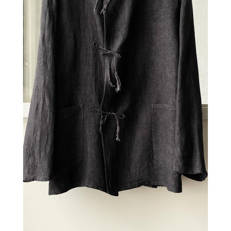 COMOLI リネン スタンドカラージャケット | Less Higashikawa