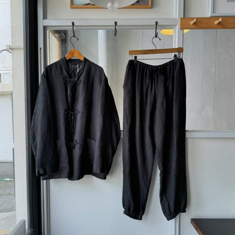 COMOLI リネン起毛 スタンドカラージャケット | Less Higashikawa