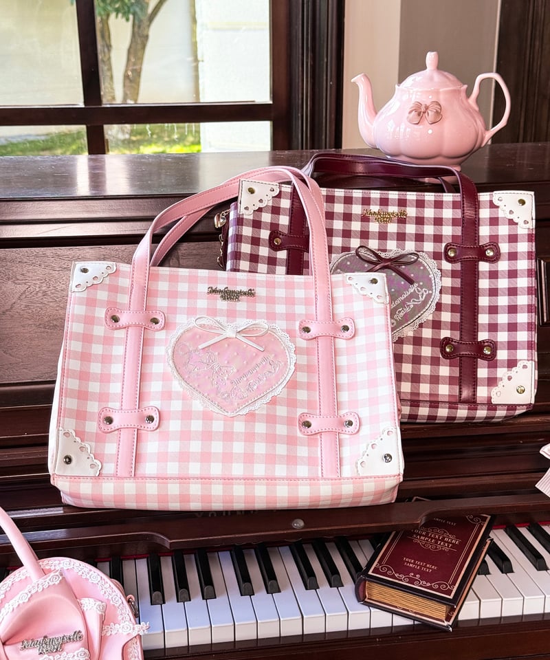 青木美沙子コラボ「ハートコンチェルト」トランクバッグ 【9/30まで