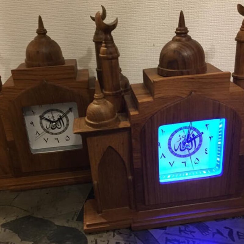 モスク型AZAN爆音目覚まし時計 【当店オリジナル】 | 〈アザーン時計〉