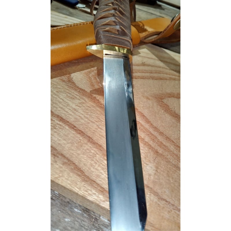 残欠刀 合法サイズに切断済 アウトドア、工作ナイフに キャンプなど