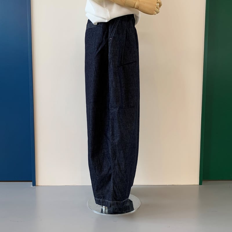 HARVESTY DENIM CIRCUS PANTS デニムサーカスパンツ / ワン