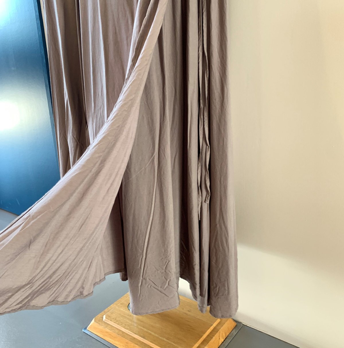 suzuki takayuki long skirt gray A211-22 |