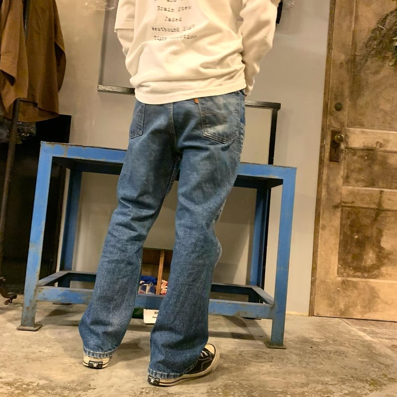 80s Levi's 517 リーバイス デニムパンツ ブーツカット オレンジタブ
