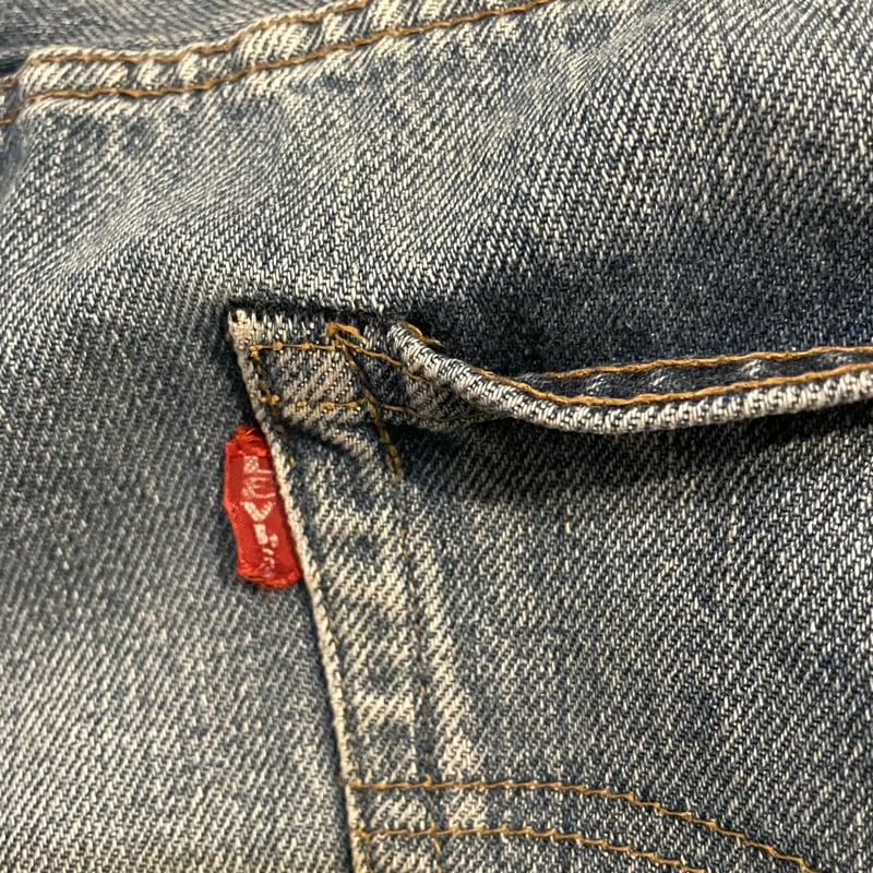 70s Levi's 501 66後期 36×29½ リーバイス デニムパンツ ボタン裏6 1