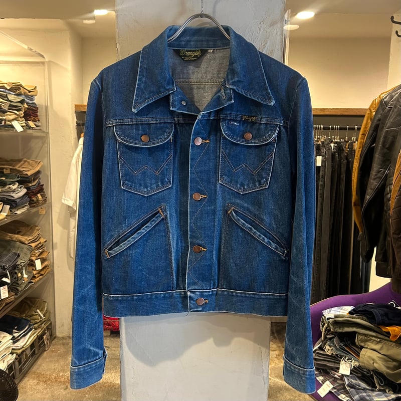 80s Wrangler デニムジャケット ラングラー Size 34 USA製 (S4328