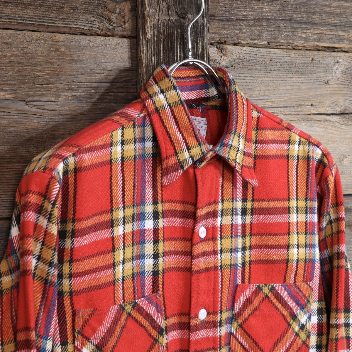 BIG MAC 70s ヴィンテージ ネルシャツ チェック柄 Sサイズ ビッグ