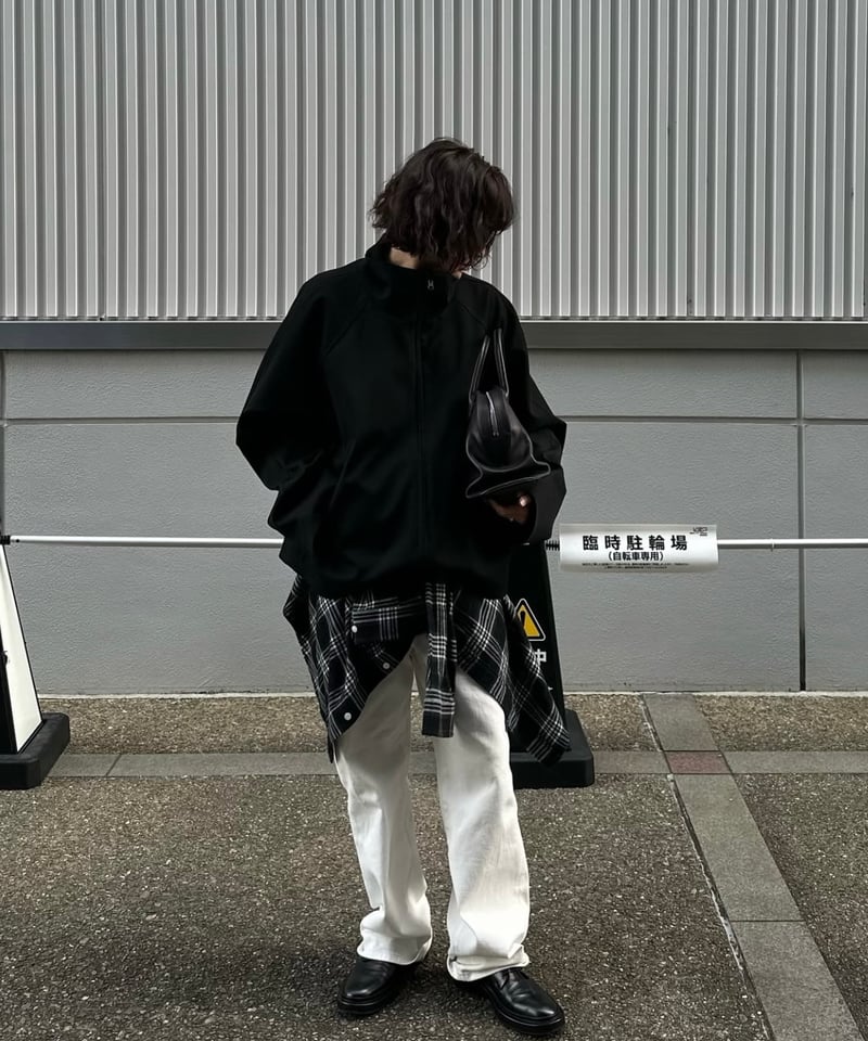 ok.soon×piccadilly cotton white painter pants |