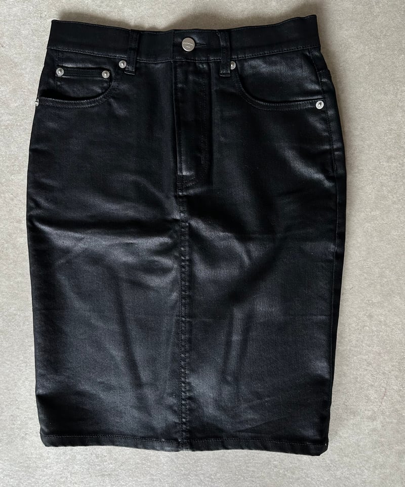 ok.soon×piccadilly COATING DENIM MIDDLE SKIRT |