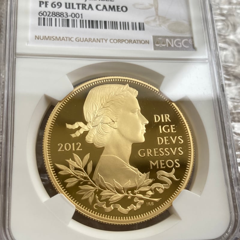 NGC鑑定PF69 ダイヤモンドジュビリー 2012年 エリザベス女王60周年記念