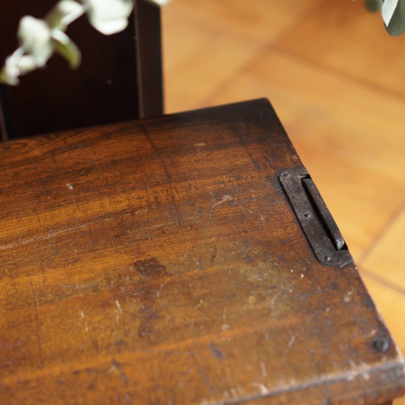 昭和初期の収納棚 木製 収納 棚 古道具 古家具 アンティーク