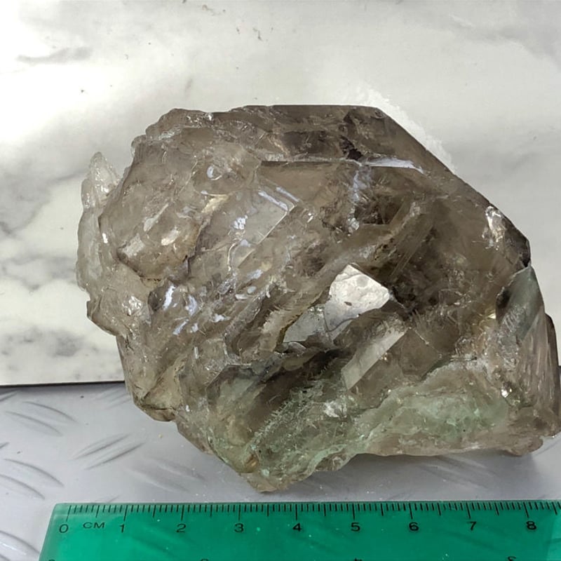 骸骨水晶・エレスチャルクォーツ結晶378g | へし屋オンラインストア