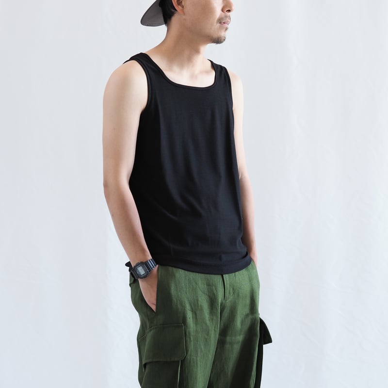 ひつじタンクトップ 006CS ［ メリノウール ］ | 新見本工場