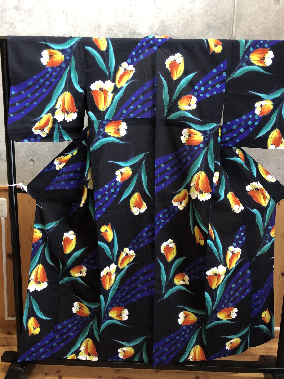 浴衣 U10 山本寛斎 | リサイクルの着物屋 着楽庵