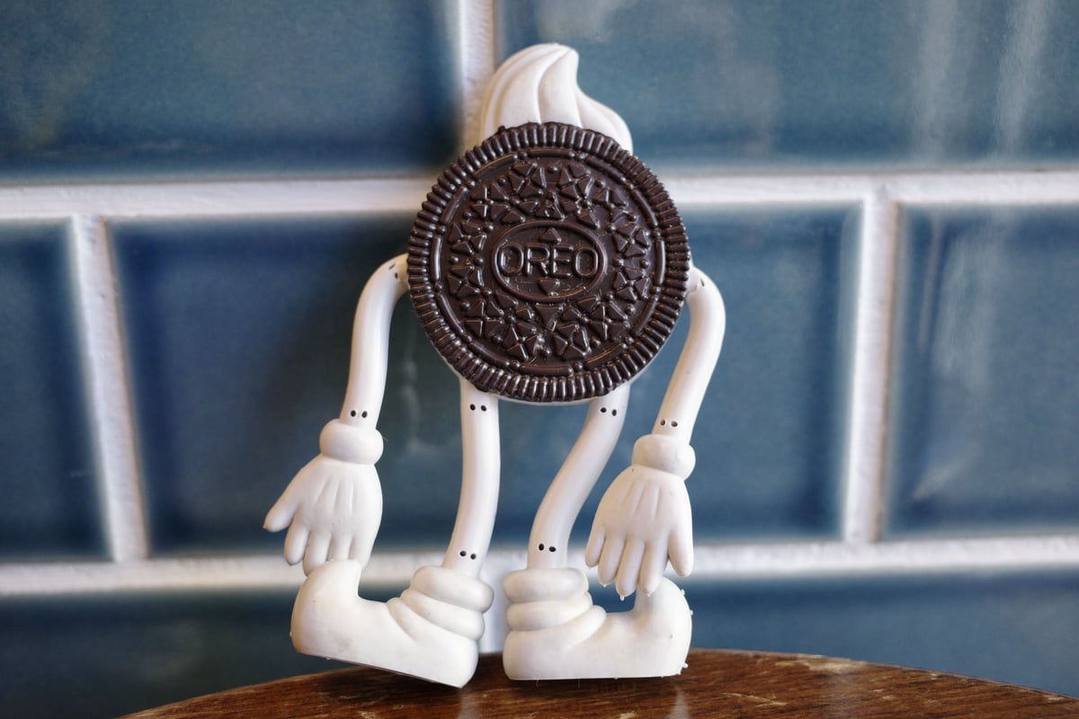 ビンテージ OREO MAN PVC BENDABLE ベンダブルフィギュア アメリカ |