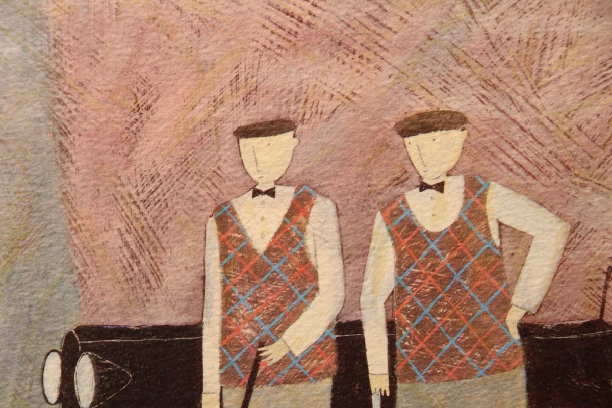 真作】ポーラ マッカードル/シルクスクリーン/Paula McArdle/サイン