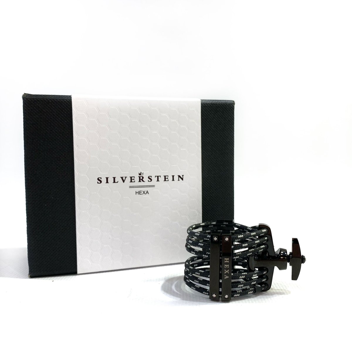 通常版】B♭クラリネット リガチャー SILVERSTEIN 第5世代【HEXA Blac