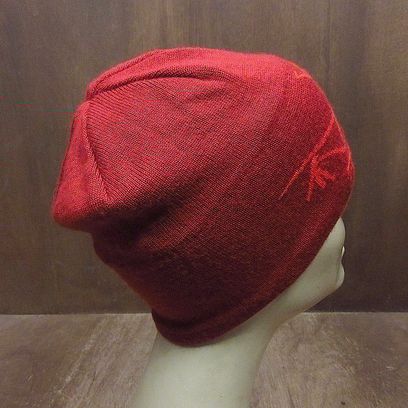 ビンテージ○ARC'TERYXニット帽バーガンディー○240428j7-m-cp-knt