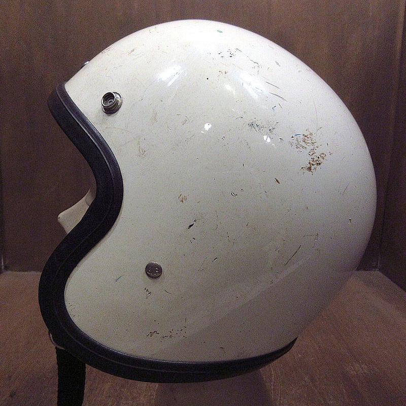 ビンテージ60's○HIROTAKE ARAIジェットヘルメット白size M 6 7/8 -