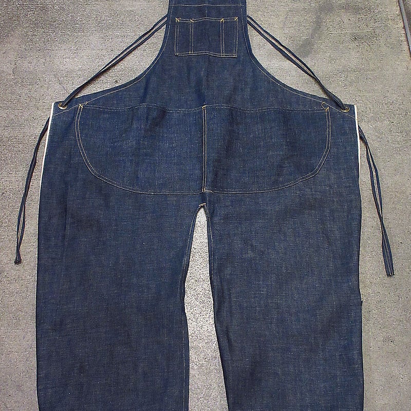 30'sヴィンテージ】ニュースボーイ デニム エプロン 30´sヴィンテージ
