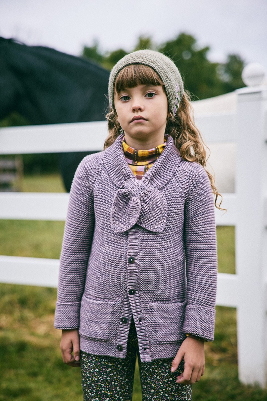 Misha & Puff Scout Cardigan - Periwinkle | Baby