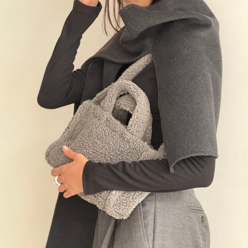 wool river stole | decollte_accessory