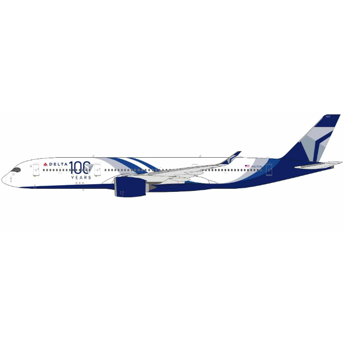 お取り寄せ商品】1/400 A350-900 デルタ航空「デルタ100周年記念」 N