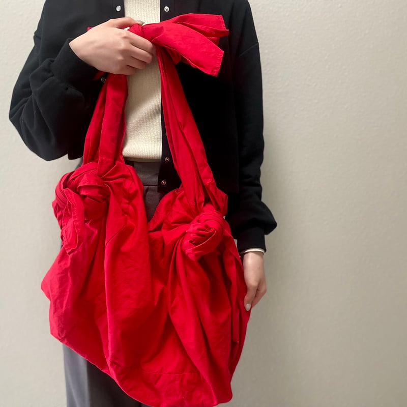 COMME des GARCONS GIRL リボンコットンショルダーバッグ | Lisul