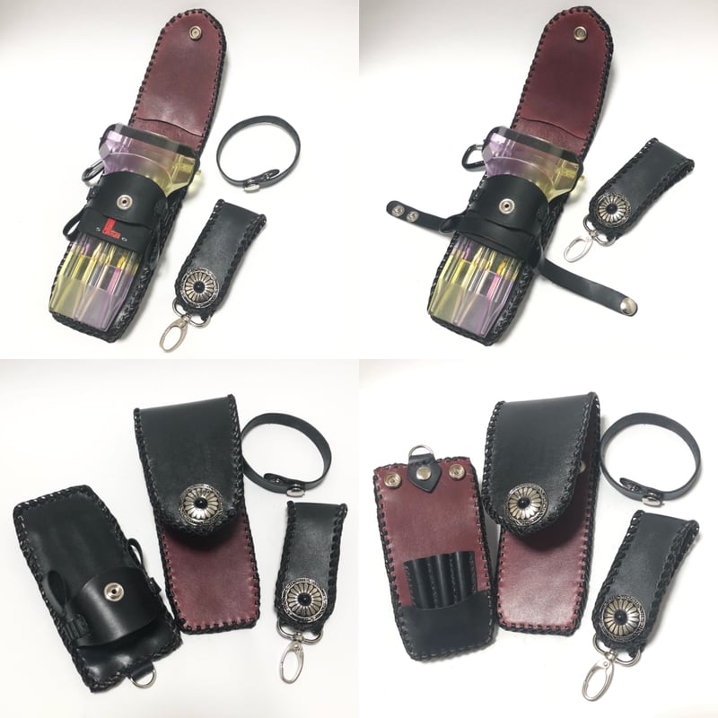 ダーツケース クリスタルワンホルダー | 革製品オーダーメイド専門店