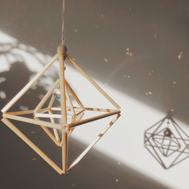 ヒンメリ サンキャッチャー 光のモビール | fores.