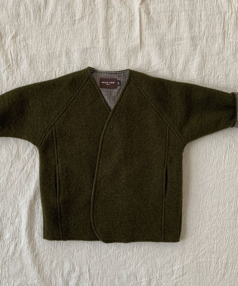 HELLO LUPO - Lupo Kimono Coat / matcha green |