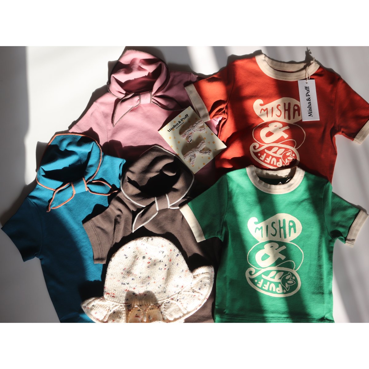 Misha&Puff Groovy Paisley Ringer Tee/Bottle Gr