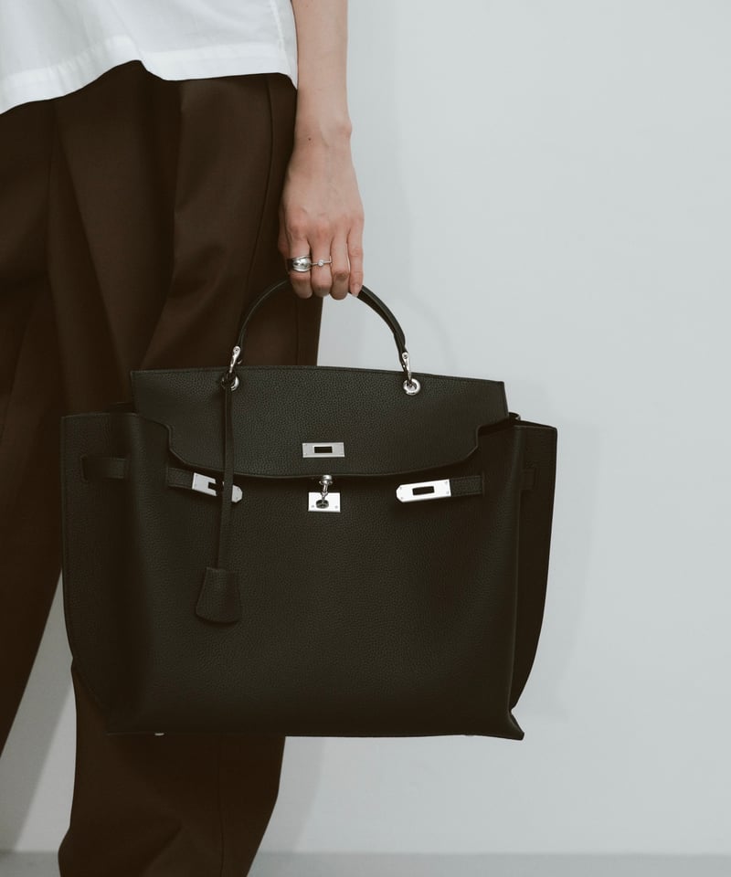 SQUARE BELT HANDLE BAG / 3color ＜送料無料＞ | JISTORY