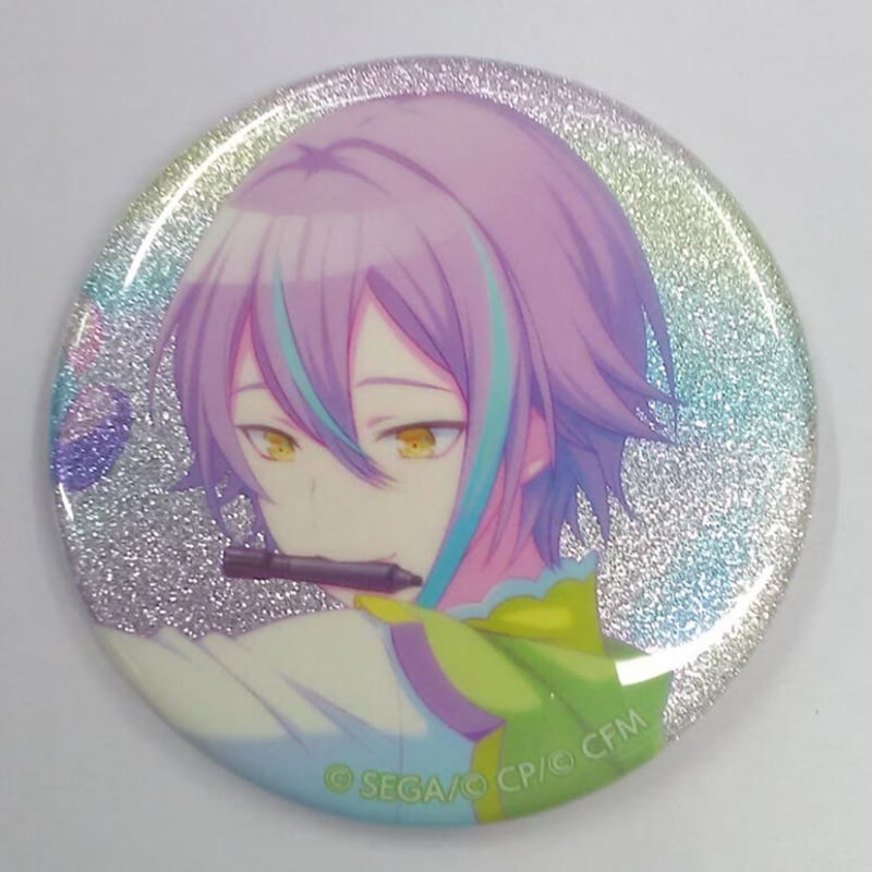 プロセカ 神代類 グリッター缶バッジ カラパレ 購入特典 神代類 37C