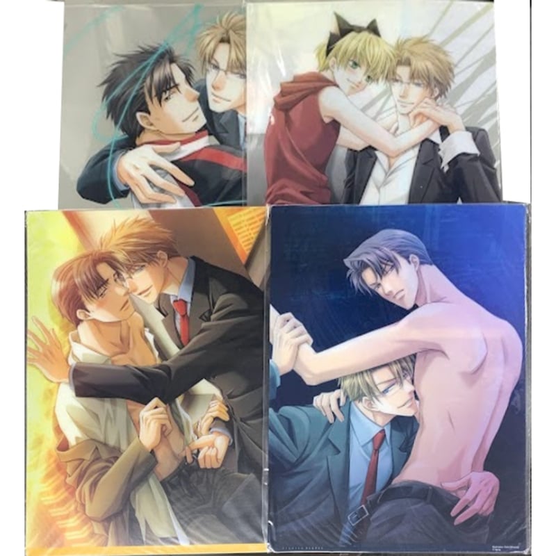 鬼畜眼鏡』 クリアイラストボード 4枚セット 【BLグッズ】 | K-BOOKS