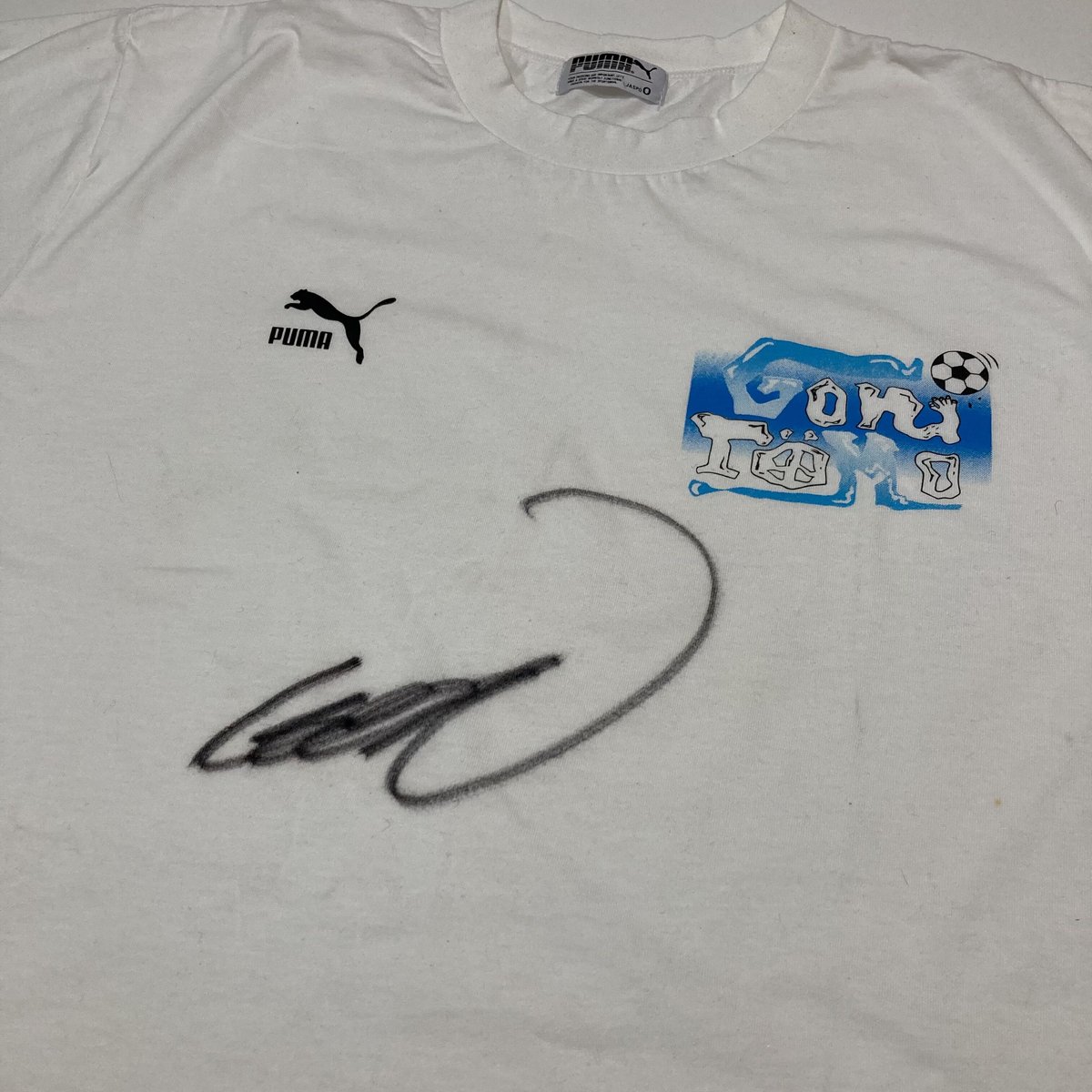 90s 中山雅史サイン入りTシャツ | MKM ORIGINAL