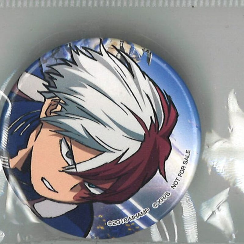 ヒロアカ 轟焦凍 浮世絵 缶バッジ 100点 ヒロアカ 轟焦凍 浮世絵 缶