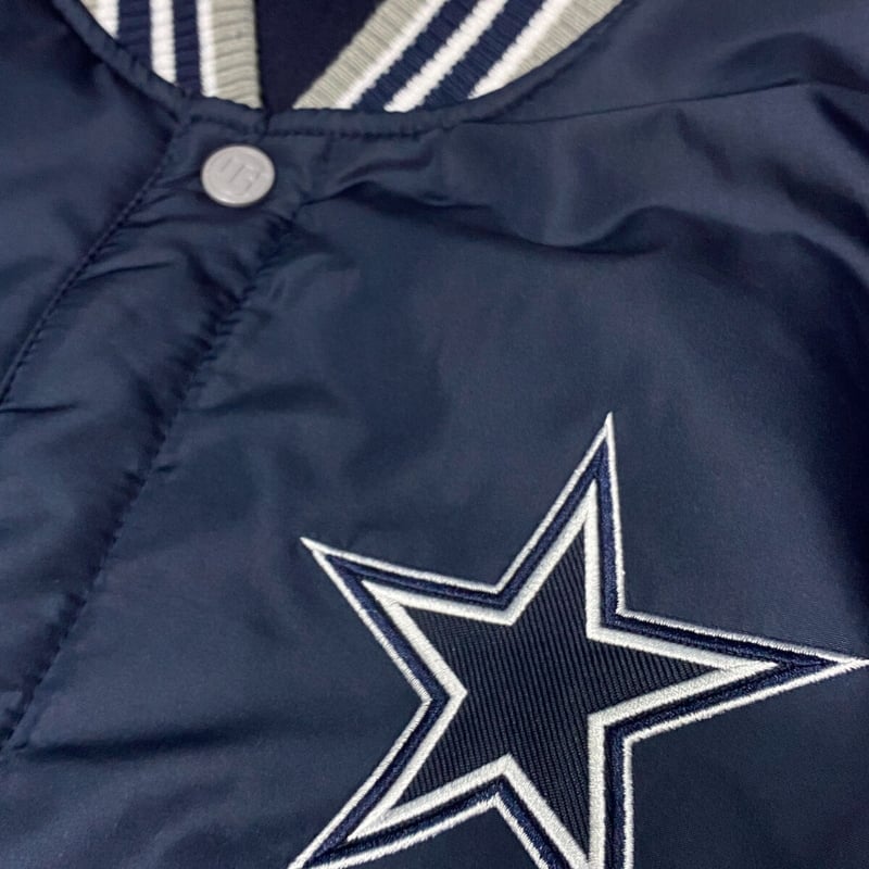 NFL公式 JHデザイン Cowboys ダラス カウボーイズ 紺 リバーシブル
