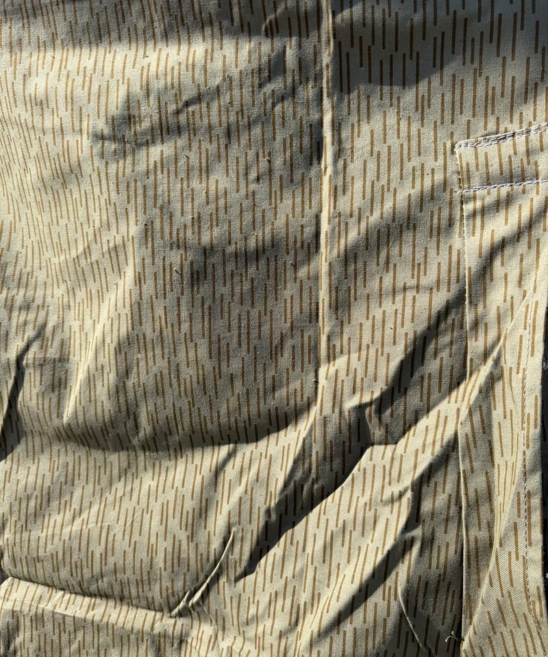 軍幕』貴重❗️東ドイツ軍幕 レインドロップカモ 1枚バラ売り