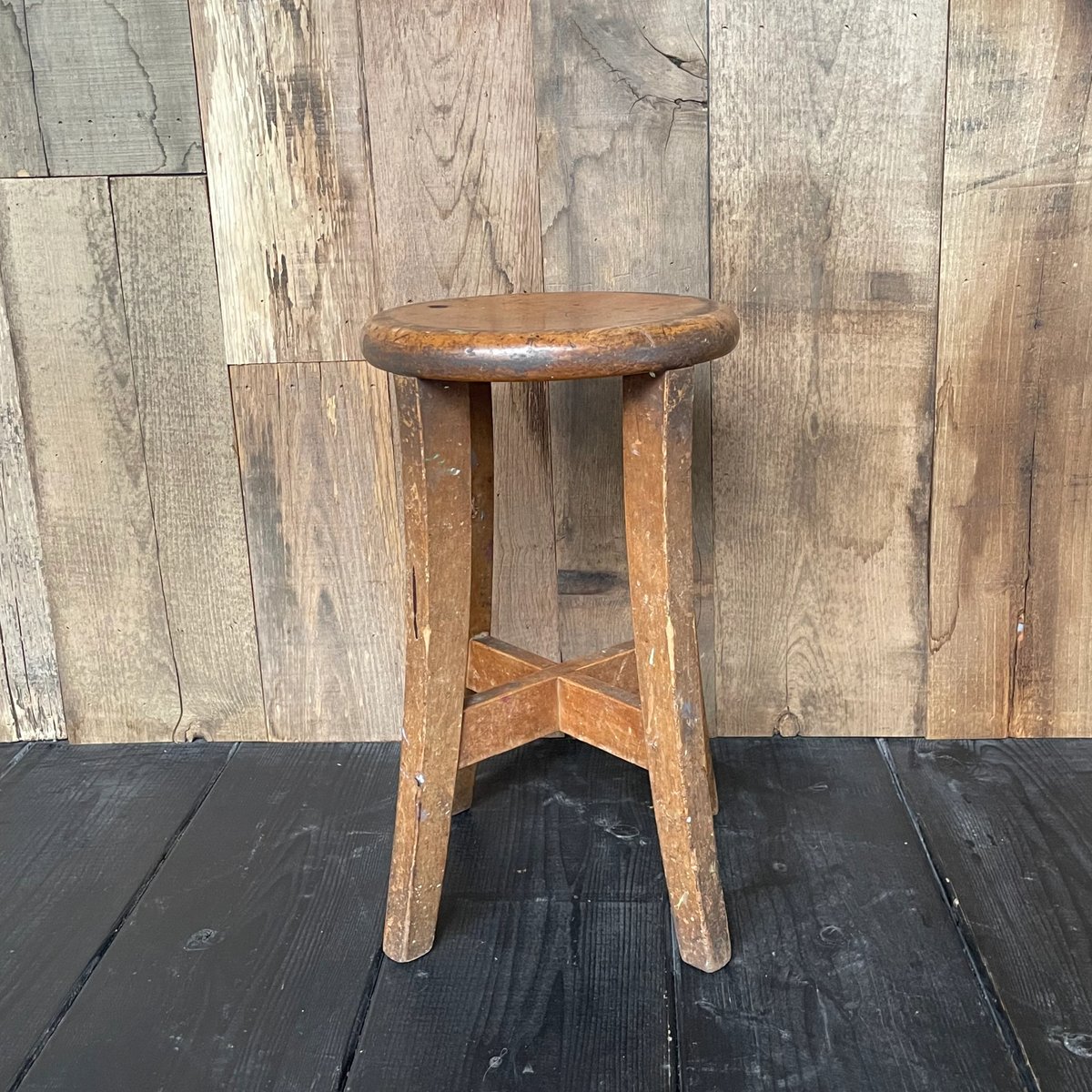 木製 スツール 花台 ジャパンビンテージ ① | OGISHIMA COFFEE Antiques