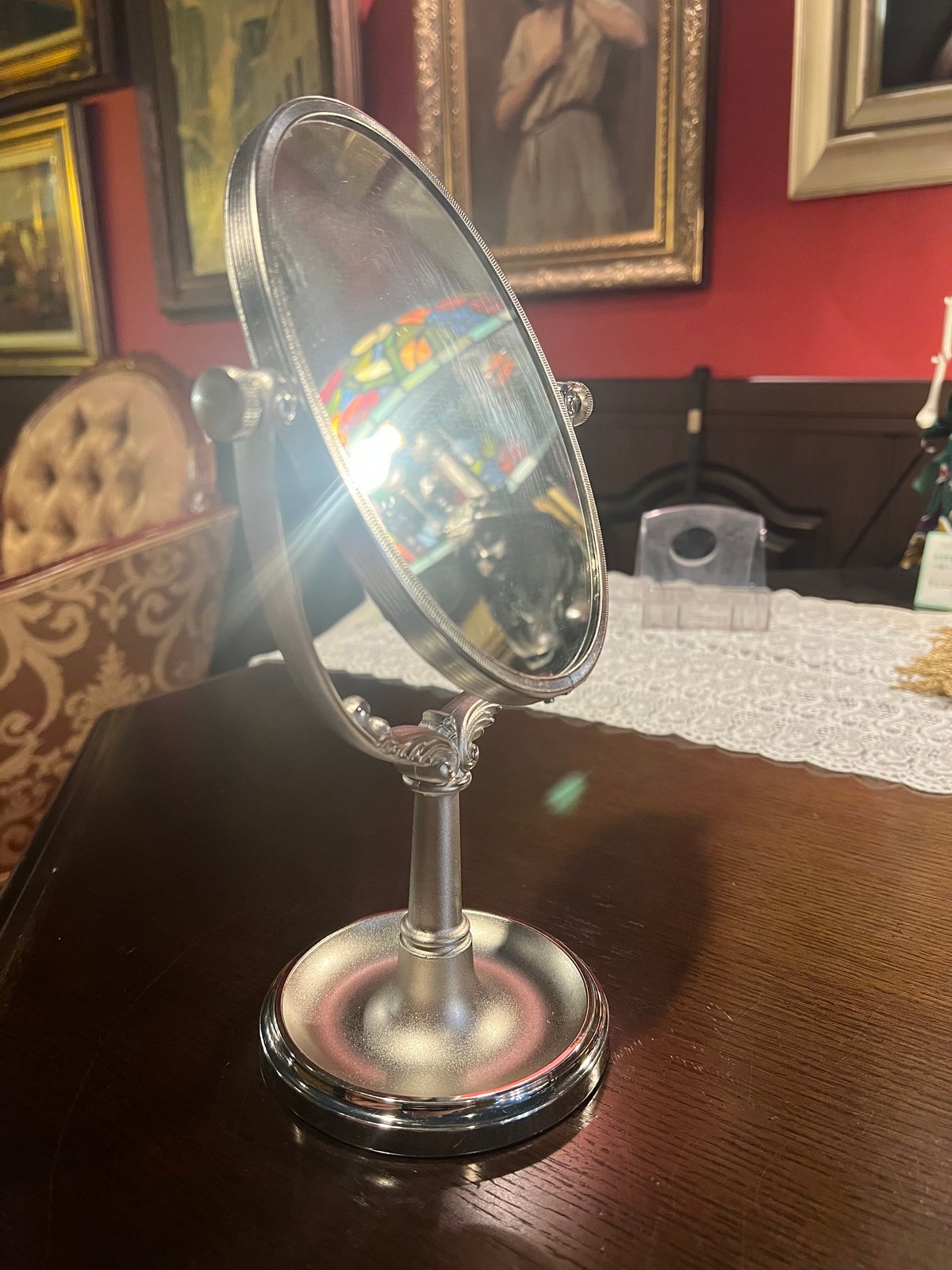 資生堂 SHISEIDO 花椿会ノベルティ スタンドミラー | アンティーク家具