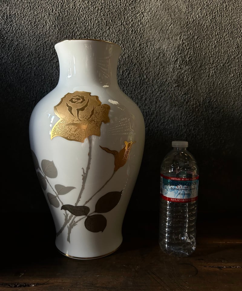 大倉陶園/花瓶/陶器/花/金彩 | 骨董・アンティークのオンライン