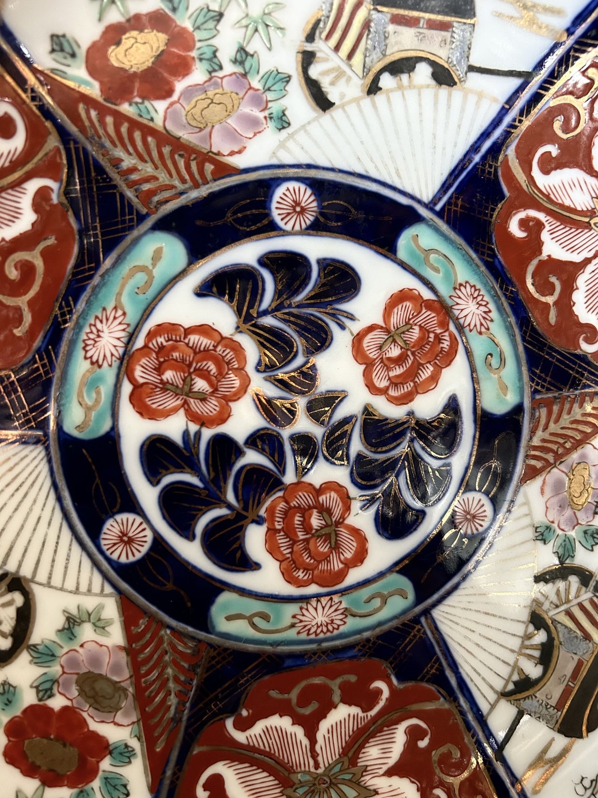 有田焼の大皿C/骨董/食器/花柄 | 骨董・アンティークのオンライン