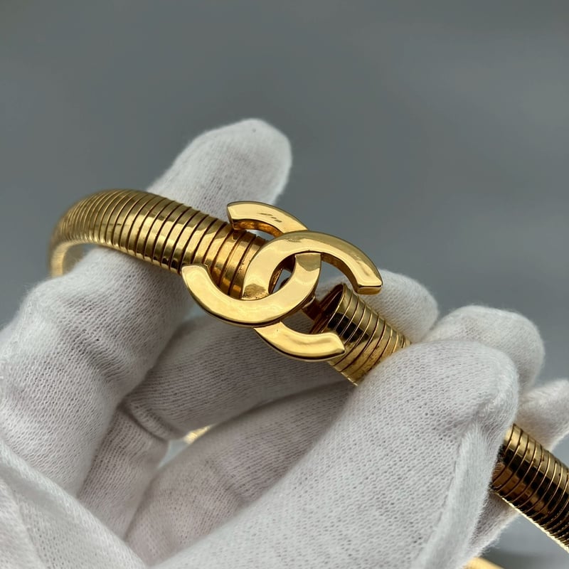 CHANEL (シャネル) ヴィンテージ ココマーク チェーンベルト